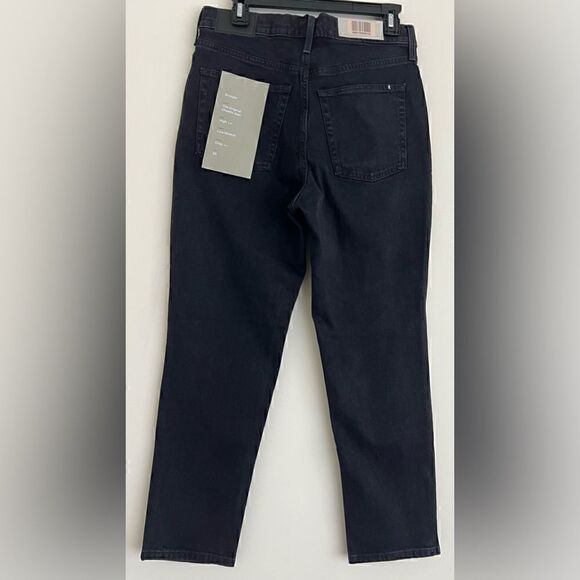 NWT Everlane Organic Cotton The Original Cheeky® Jean in Coal Size 29 Crop - Picture 4 of 16